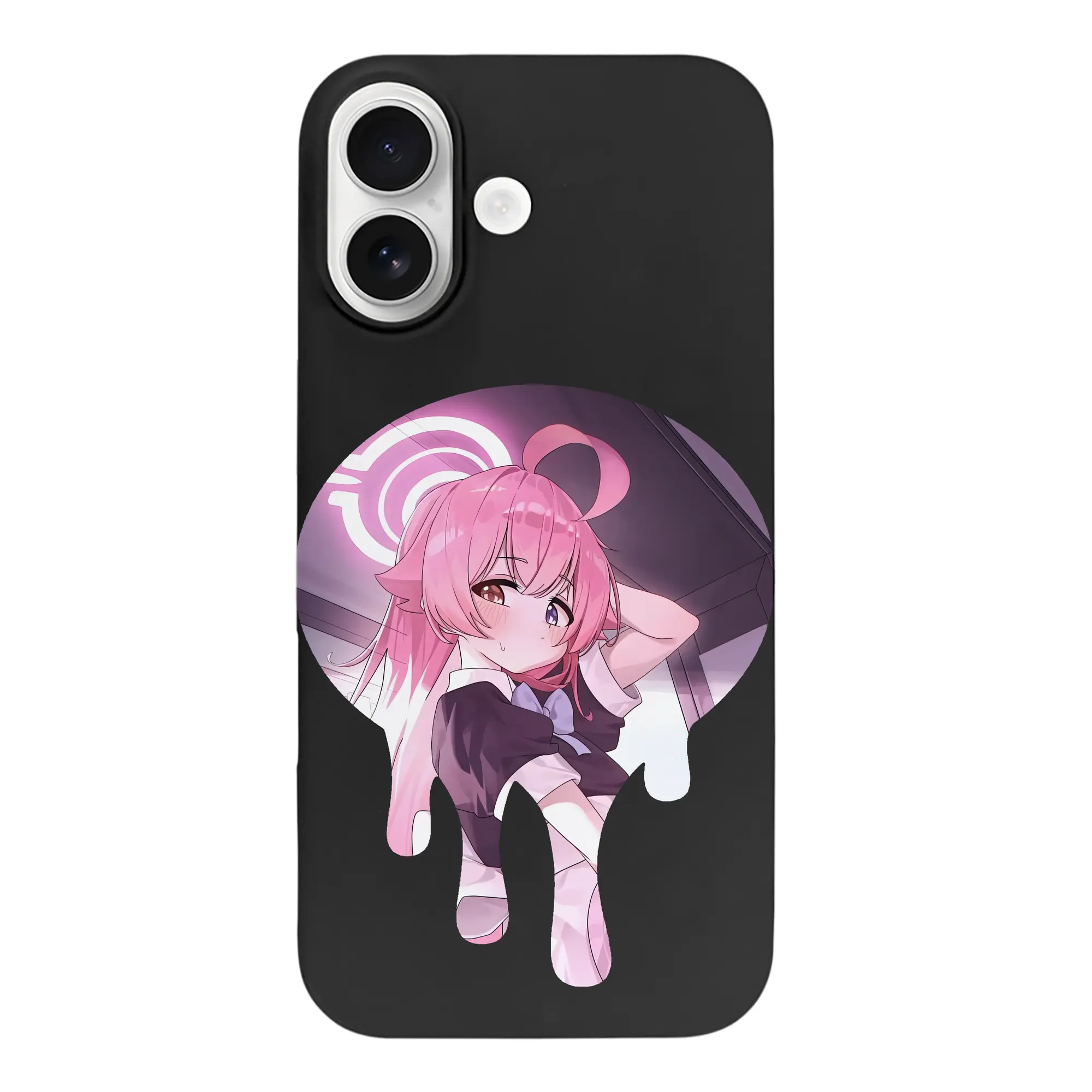 ブルーアーカイブ グッズ 小鳥遊ホシノ - iPhone 17 シリーズ シリコンケース 薄型 耐衝撃 指紋防止 ソフトタッチカバー 精密フィット 傷防止 保護ケース iPhone 17/17 Air/17 Pro/17 Pro Max 対応